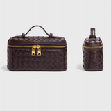 Bolso Mini Milla Tejido com Acessórios Dourados