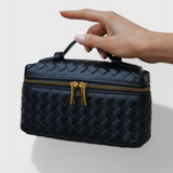 Bolso Mini Milla Tejido com Acessórios Dourados