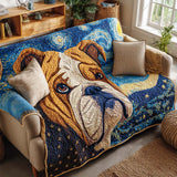 Almofada de Sofá Estampada com Bulldog | Amor Incondicional