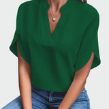 Camisas com estampado drapeado
