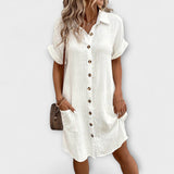 Vânia | Vestido Polo Clássico para o Dia a Dia