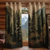 Cortinas Acolchoadas Pinheiros Sussurrantes | Sussurro da Natureza