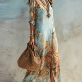 Lurdes | Vestido Camisero Mediterrâneo