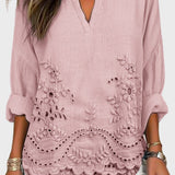 Camisa com estampado floral