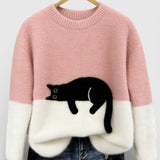 Jelena - Sweatshirt com estampado de gatos