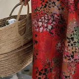 Paula | Vestido midi floral solto e leve