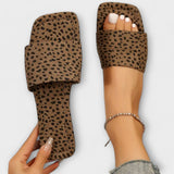 Elisabete | Botas com Estampado de Leopardo