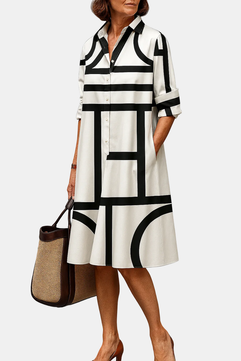 Eliana | Vestido Midi Cuidado e Estiloso
