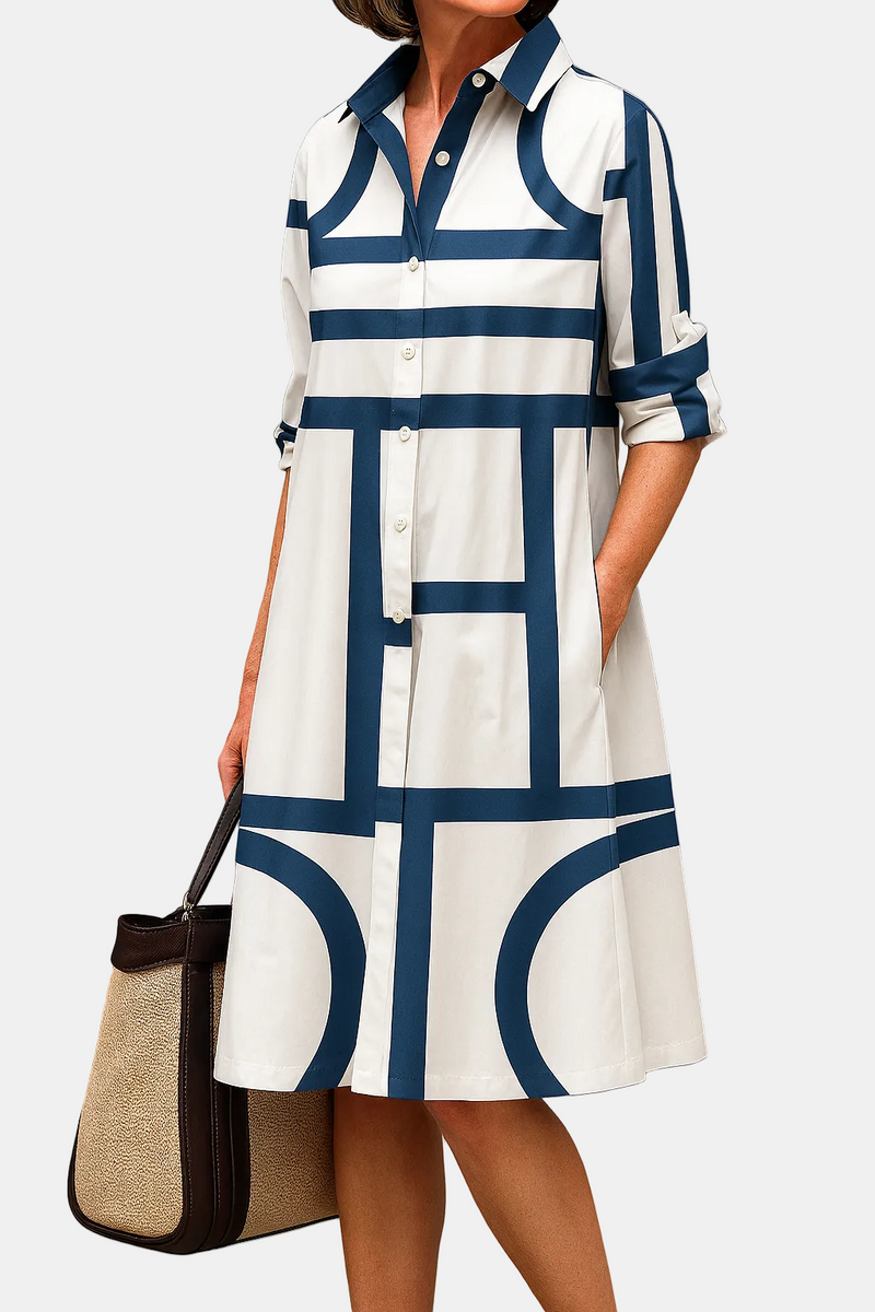 Sónia | Vestido Midi Cuidado e Estiloso