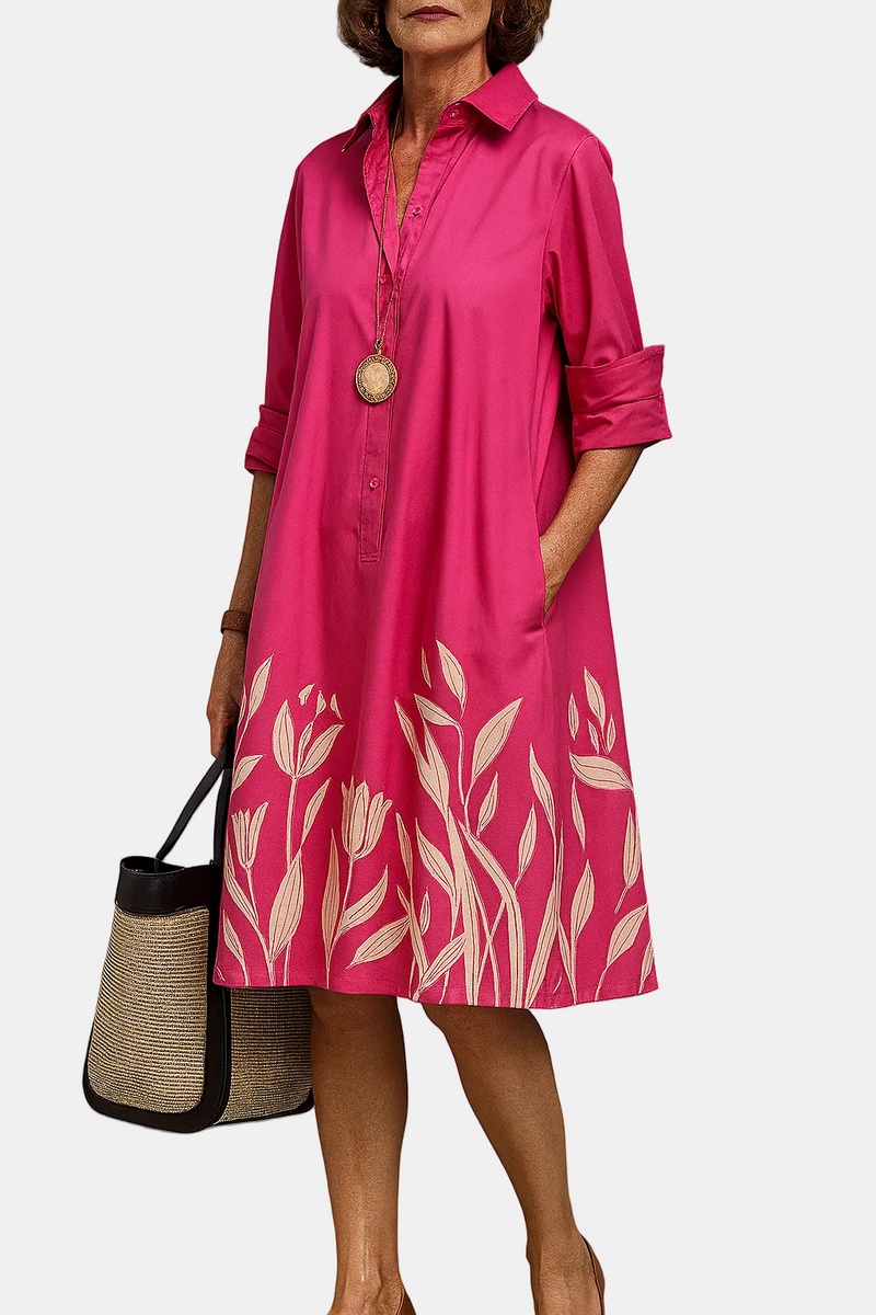 Graça | Vestido Midi Cuidado e Estiloso