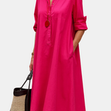 Cloé | Vestido Midi Cuidado e Estiloso