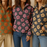 Daisy | Sweater polar floral
