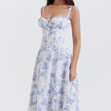 Lúcia | Vestido Justo de Verão