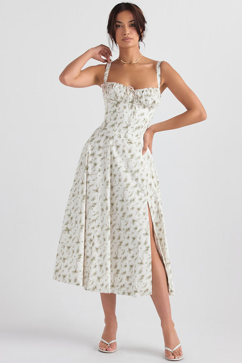 Lúcia | Vestido Justo de Verão