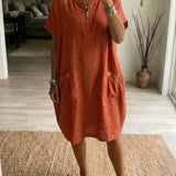 Patrícia | Vestido Maxi com Fecho Frontal