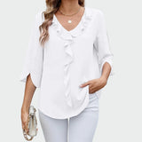 Blusa elegante, sofisticada e universal