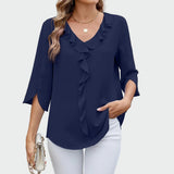 Blusa elegante, sofisticada e universal