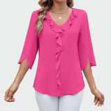 Blusa elegante, sofisticada e universal