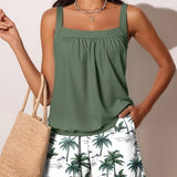 Tropical Palm Print Tankini