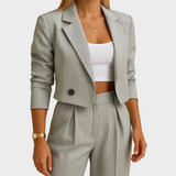 Annelies - Conjunto elegante de blazer e calças para mulheres