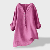 Beatriz|Camisa de linho leve para o verão