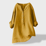 Beatriz|Camisa de linho leve para o verão