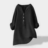 Beatriz|Camisa de linho leve para o verão