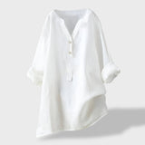 Beatriz|Camisa de linho leve para o verão