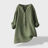 Beatriz|Camisa de linho leve para o verão