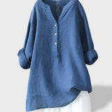 Beatriz|Camisa de linho leve para o verão