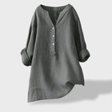 Beatriz|Camisa de linho leve para o verão