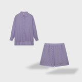 Maud | Conjunto elegante de camisas e calças de linho