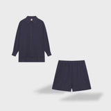 Maud | Conjunto elegante de camisas e calças de linho
