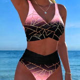 Geometric Gradient Bikini Collection
