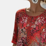 Paula | Vestido midi floral solto e leve