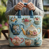 Bolsa Acolchoada com Design Floral | Simplicidade Elegante