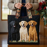 Bolsa Artesanal Trio de Labradores | Amizade Leal