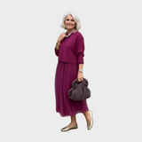 Conjunto Elegante de Duas Peças Emmie