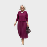 Conjunto Elegante de Duas Peças Emmie