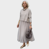 Conjunto Elegante de Duas Peças Emmie