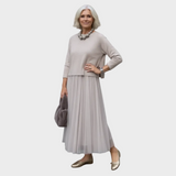 Conjunto Elegante de Duas Peças Emmie