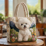 Bolso Artesanal Acolchado “Perro Encantado”