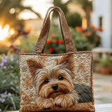 Bolso Artesanal Acolchado “Yorkie Brilhante”