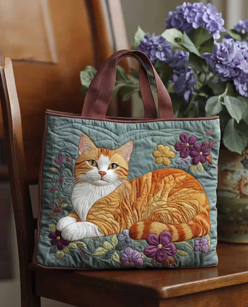 Bolsa Artesanal Gato Ruivo