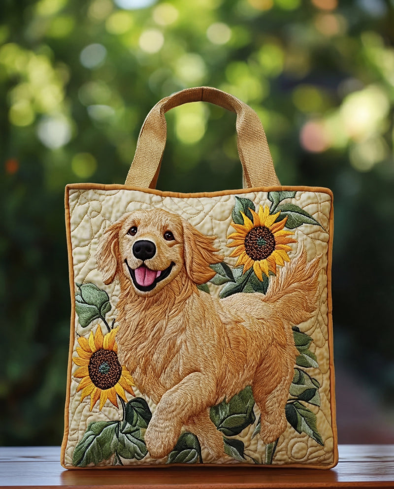 Bolsa Artesanal Golden Retriever