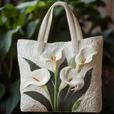 Bolso Artesanal Acolchado "Concha Blanca"