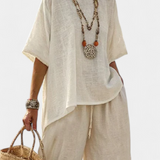 Catarina| Conjunto Daisy minimalista, confortável e elegante