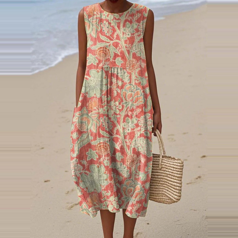 Denise | Vestido Midi Sem Esforço