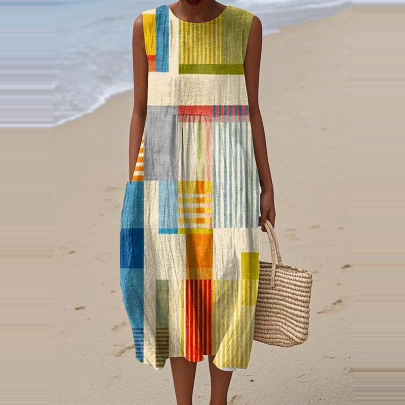 Beatriz | Vestido Midi Sem Mangas