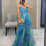 Gisela | Vestido Maxi de Chiffon